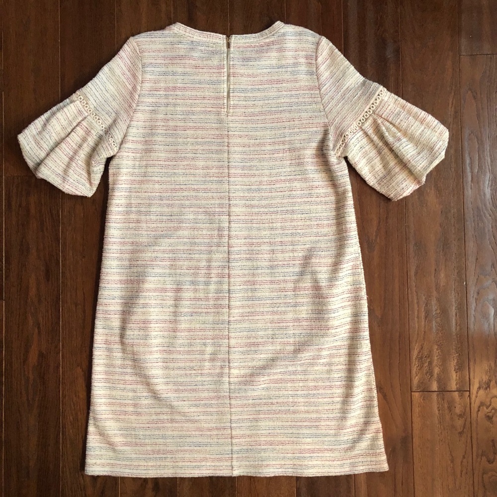 LOFT Boucle Puff Sleeve Dress - Picture 5 of 8